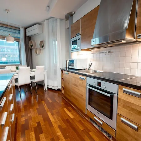 2ndhomes Luxurious Kamppi Center 2br With Sauna & Balcony דירה הלסינקי