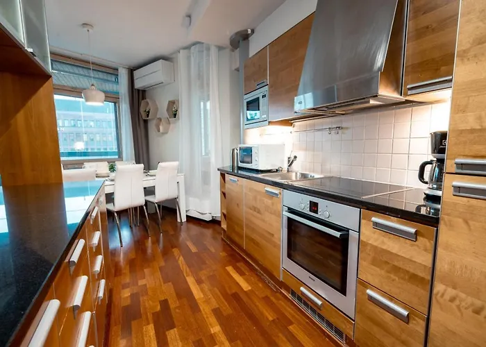 2ndhomes Luxurious Kamppi Center 2br With Sauna & Balcony דירה הלסינקי